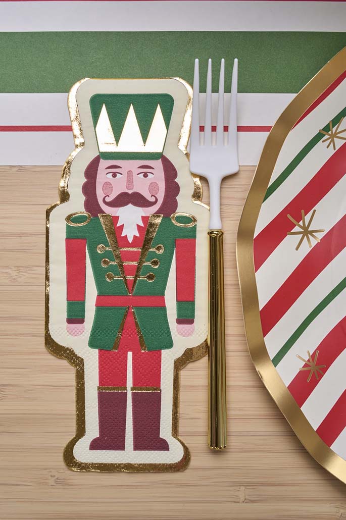 Nutcracker Christmas Guest Towel Napkin