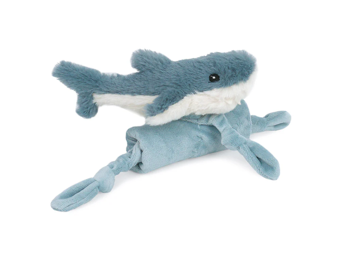 Seaborn Shark Knotted Security Blankie