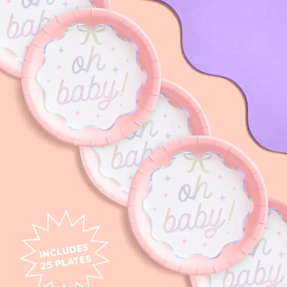 Oh Baby Plates