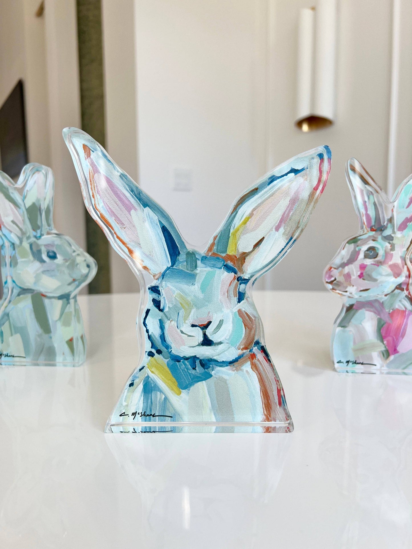 Bunny Ears Acrylic Block | Large