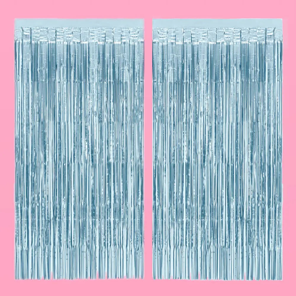Blue Party Curtain