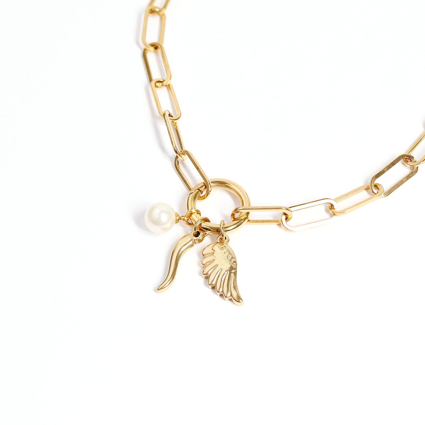 Glass Pearl Charm | Kiska
