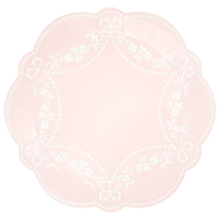 Rococo Pink Dinner Plates