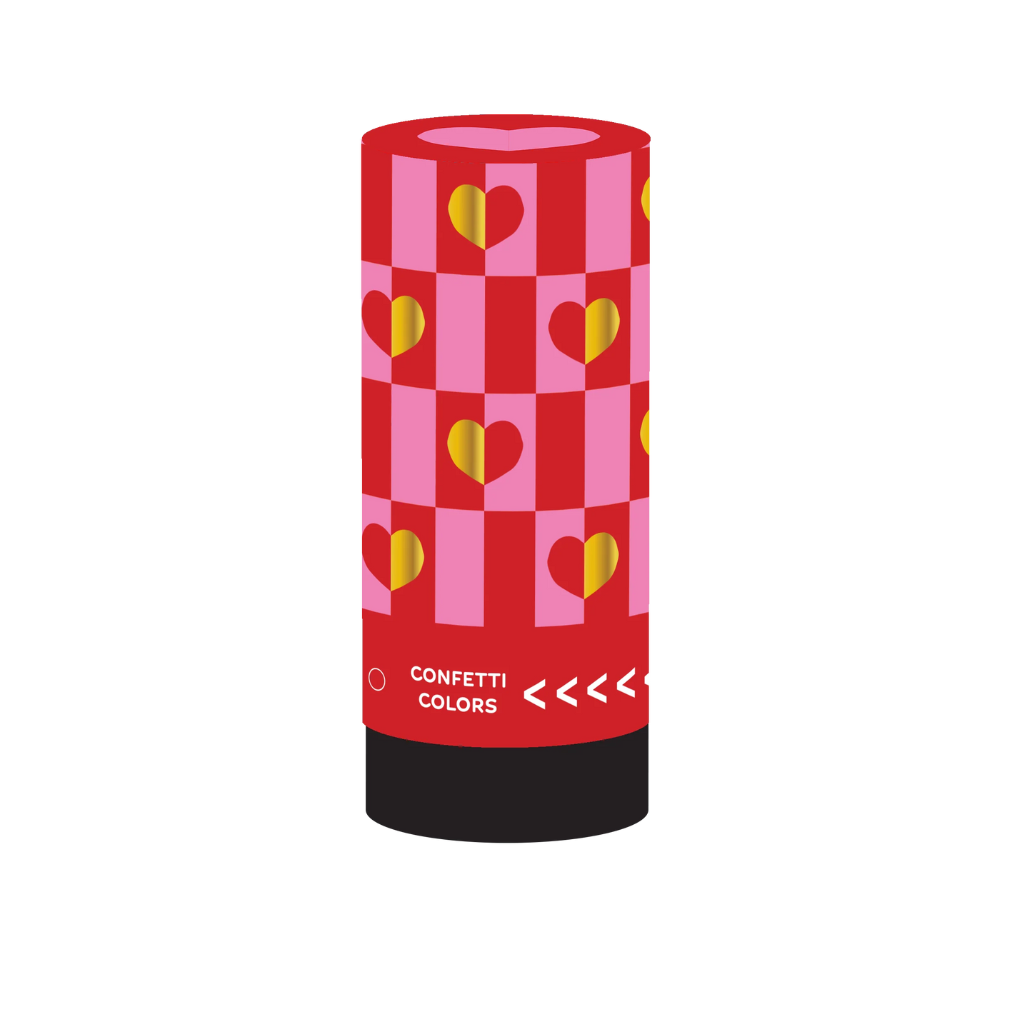Hearts Confetti Popper