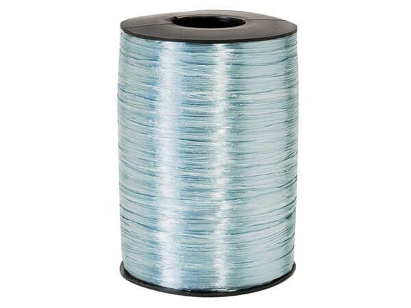 Pearlized Raffia Ribbon: Celadon | 100 yards