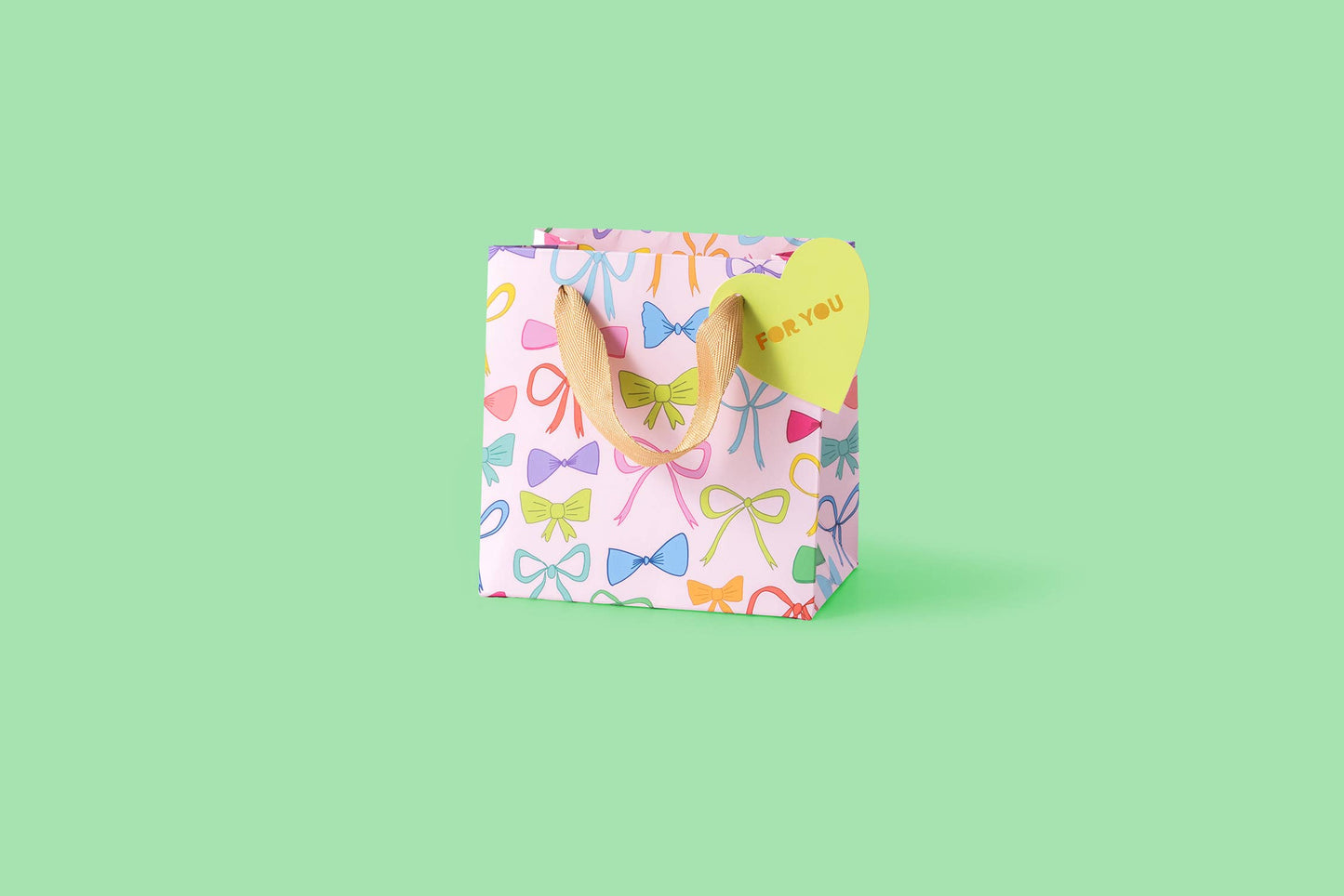 Colorful Bows Gift Bag| Medium