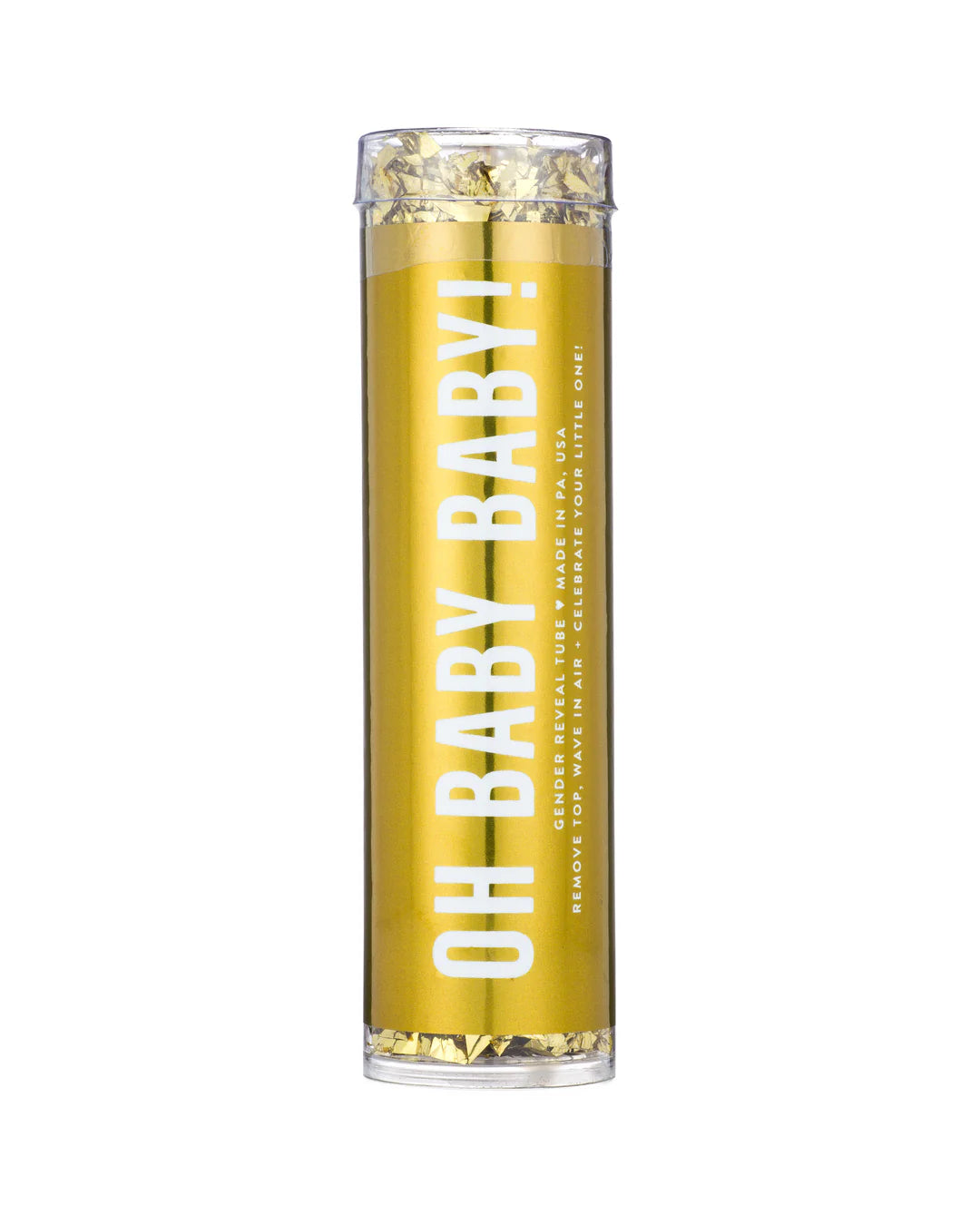 Gender Reveal Confetti Tube