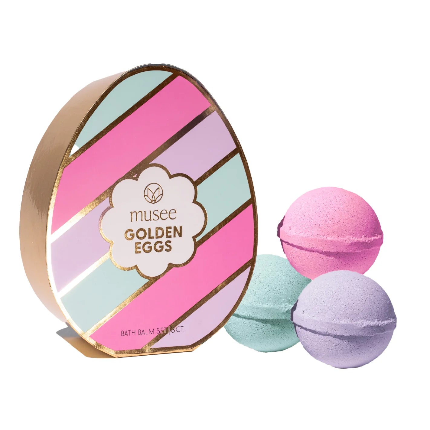 Golden Egg Three Bath Balm Set