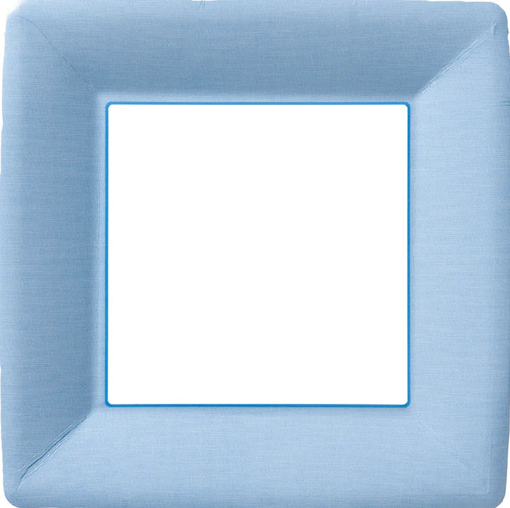 Classic Linen Dinner Plate | Light Blue