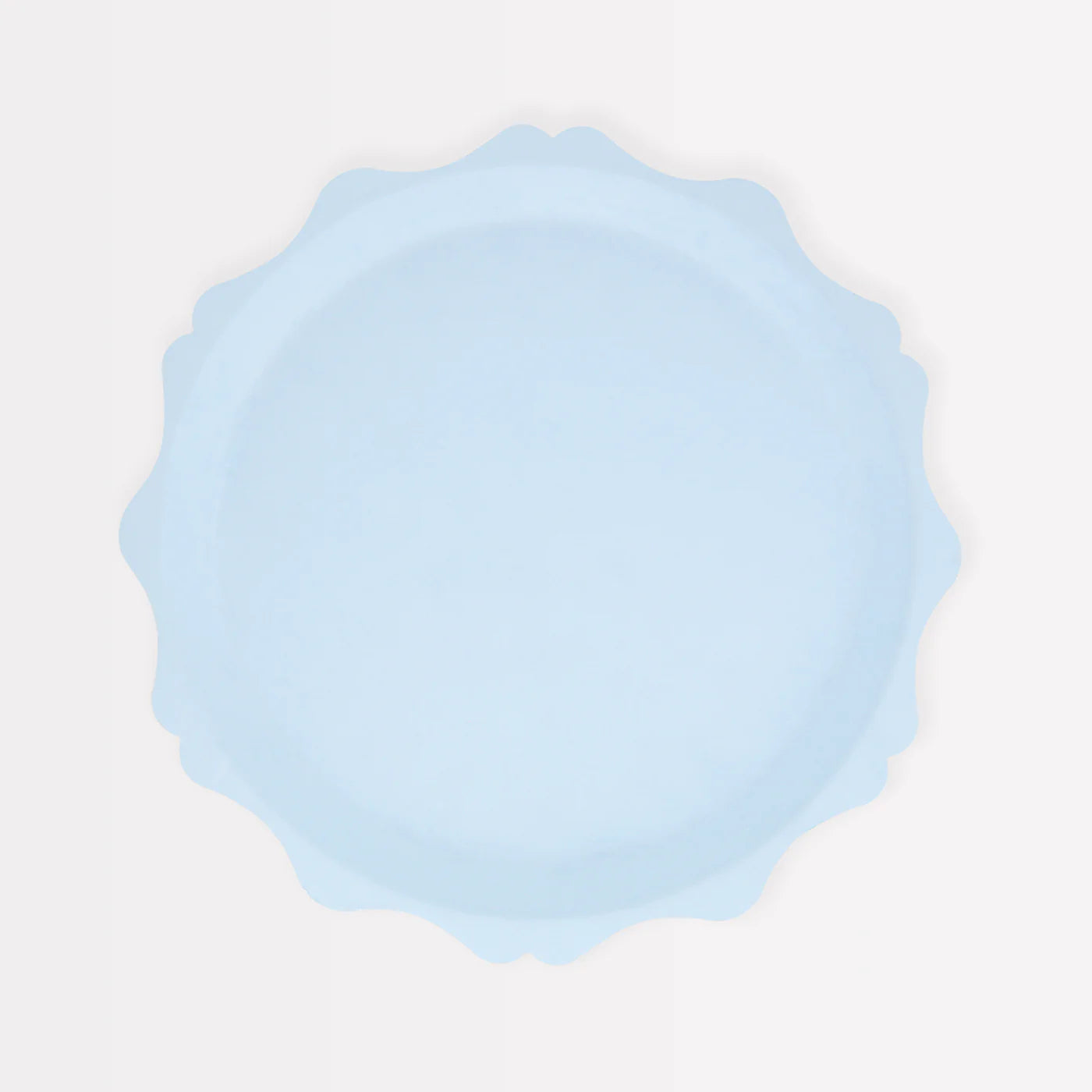 Blue Decorative Edge Compostable Side Plates