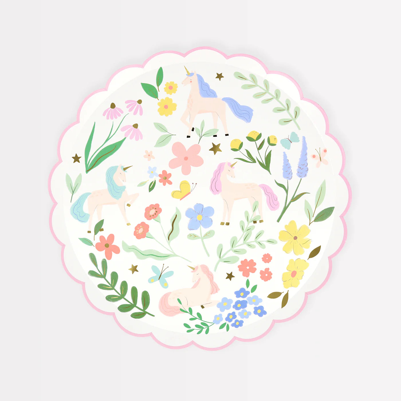 Meadow Unicorns Side Plates