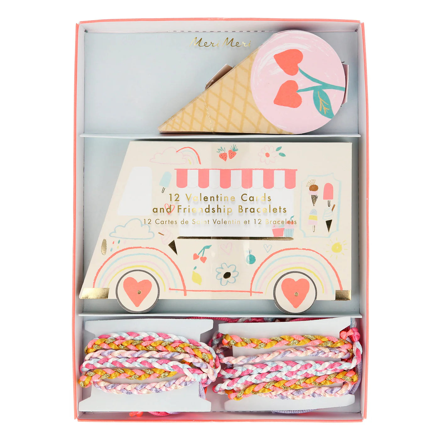 Ice Cream Valentine's Cards