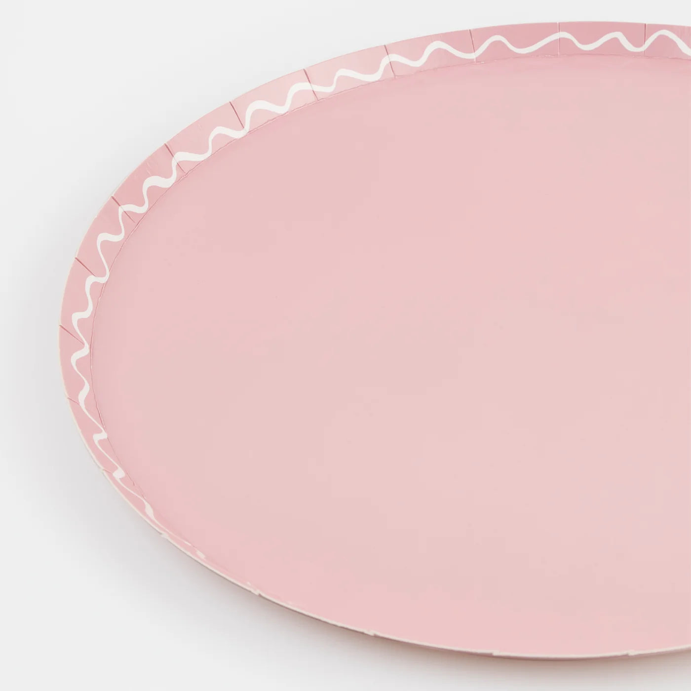 Mixed Wavy Line Dinner Plates