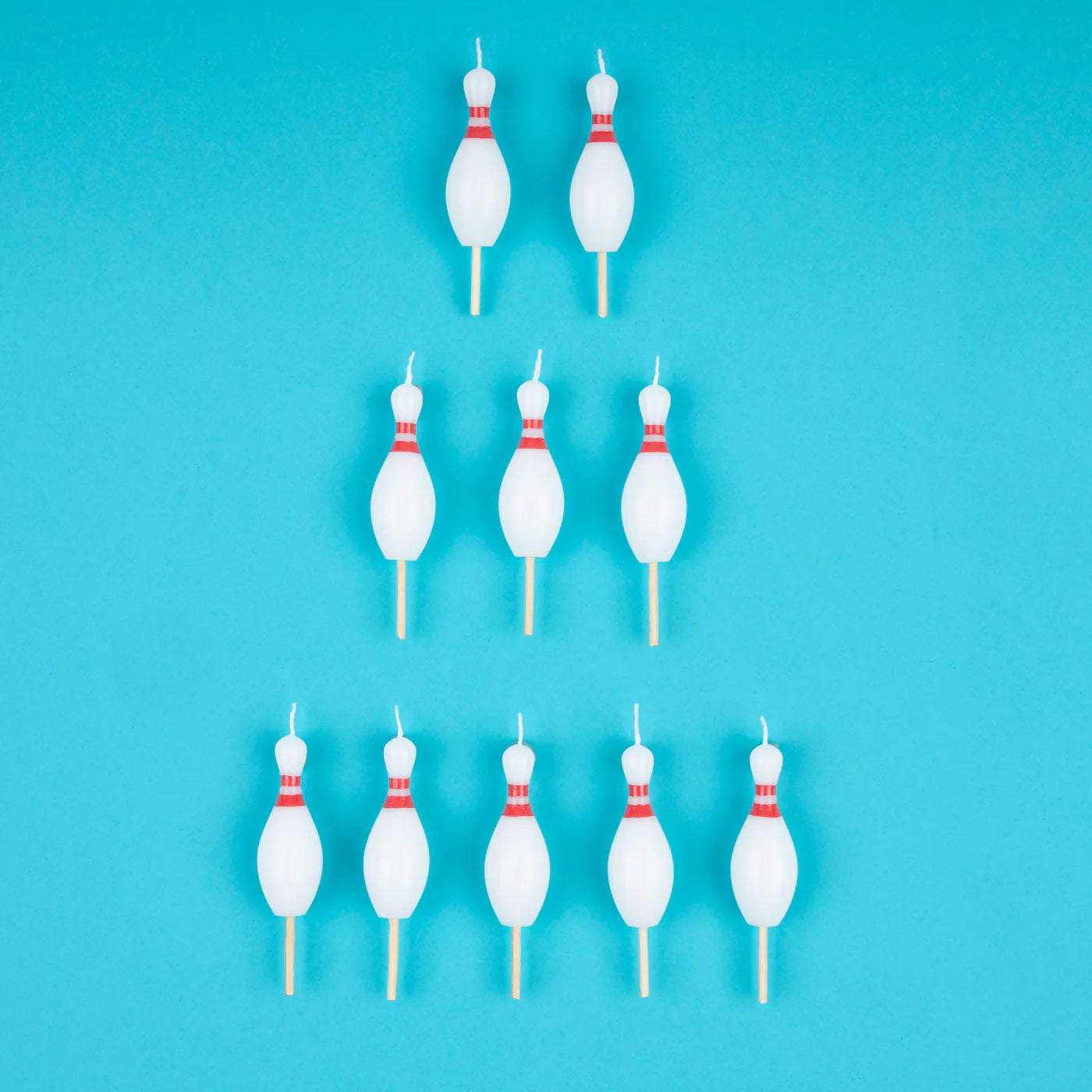Bowling Pin Candles