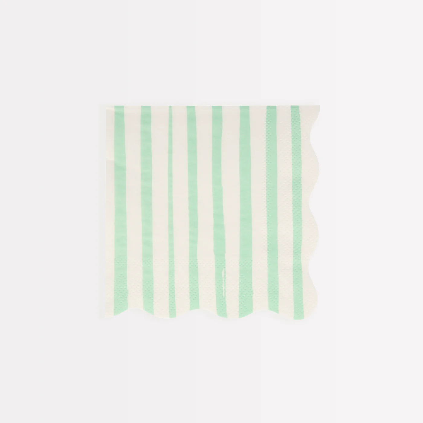 Mint Stripe Small Napkins