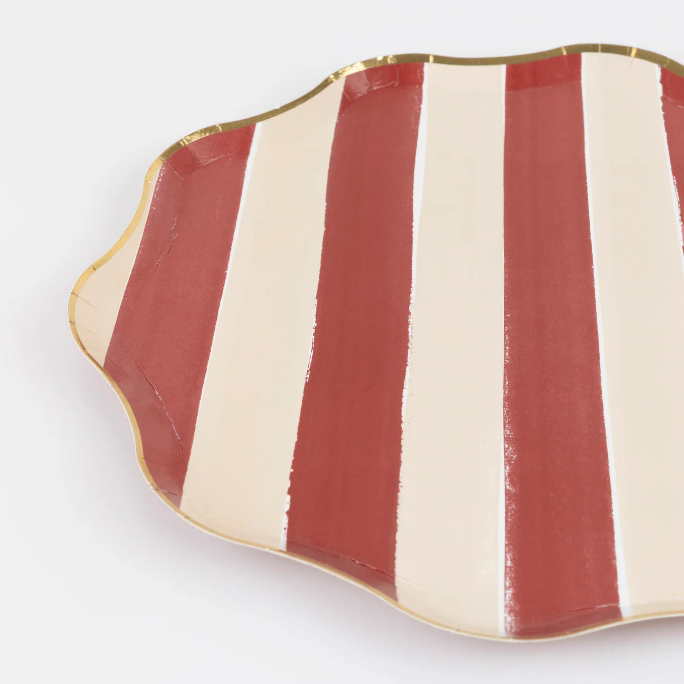 Fall Stripe Side Plates
