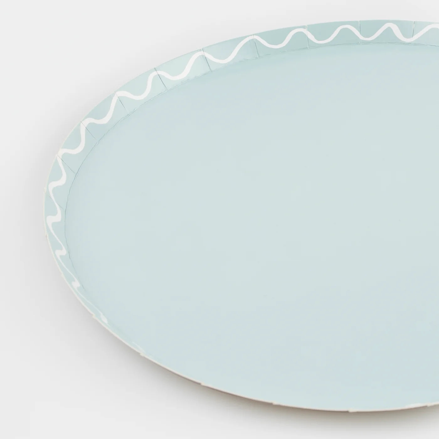 Mixed Wavy Line Side Plates