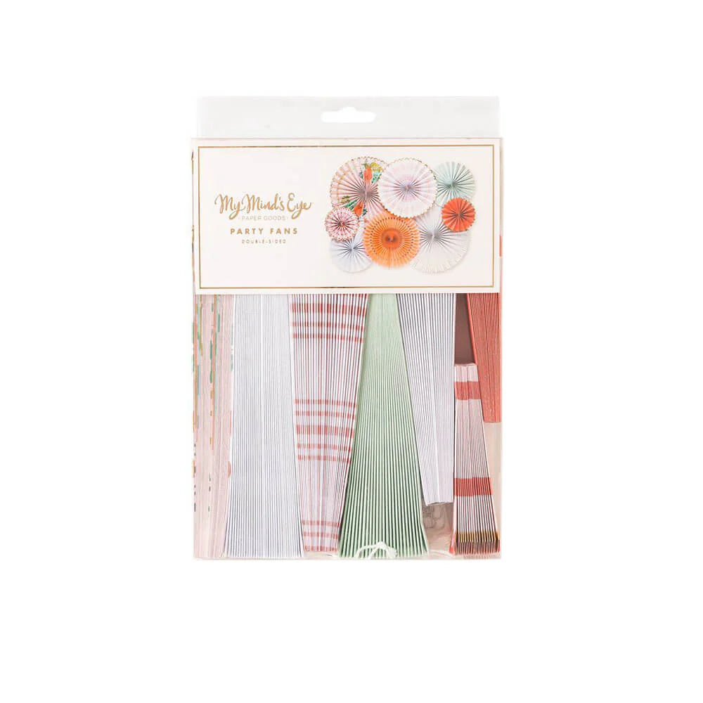 Garden Party Decorative Fans