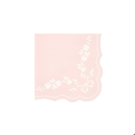 Rococo Pink Small Napkins
