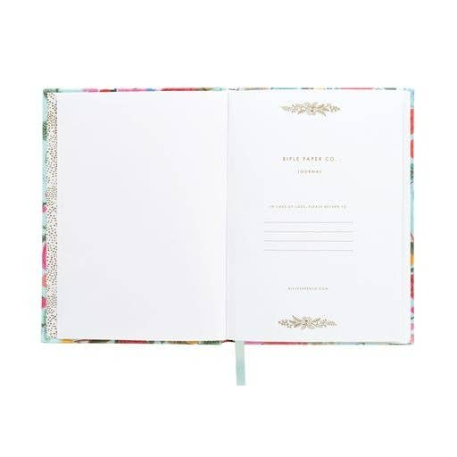 Garden Party Fabric Journal