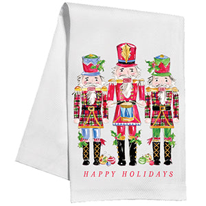 Kitchen Towel | Happy Holidays Nutcracker Trio