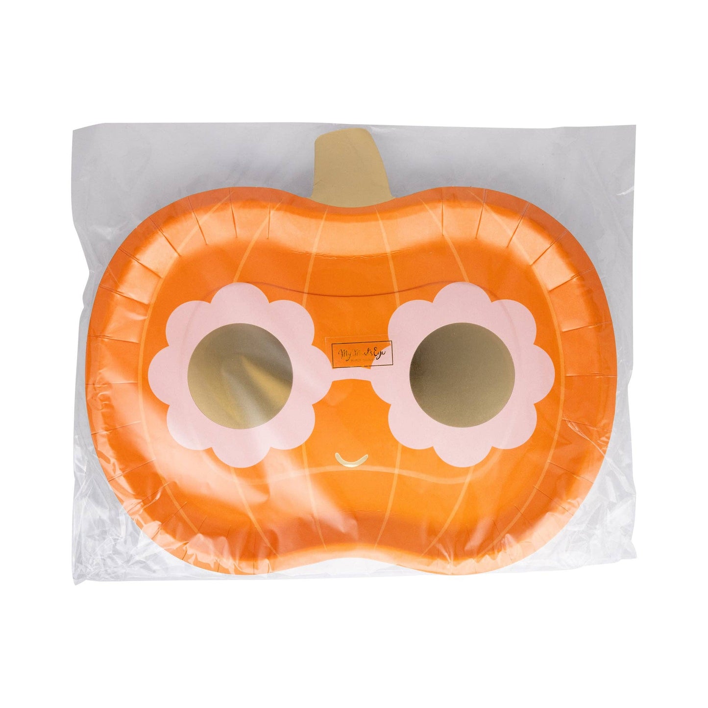 Groovy Pumpkin Shaped Plate