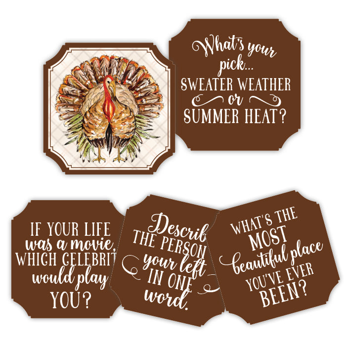 Conversation Coaster | Standing Turkey