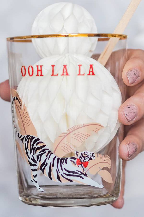 Tiger Hi Ball Glass