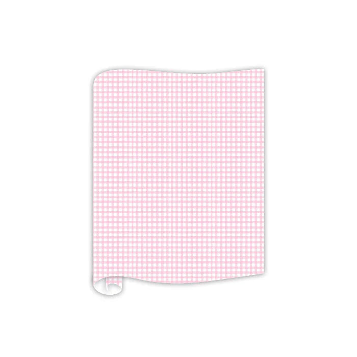 Table Runner | Pink Gingham Pattern