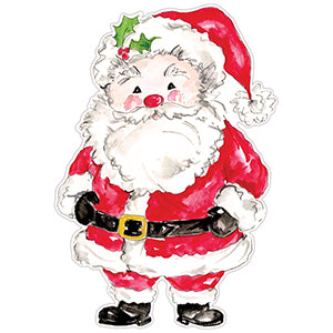 Die-Cut Placemat | Red Suit Santa