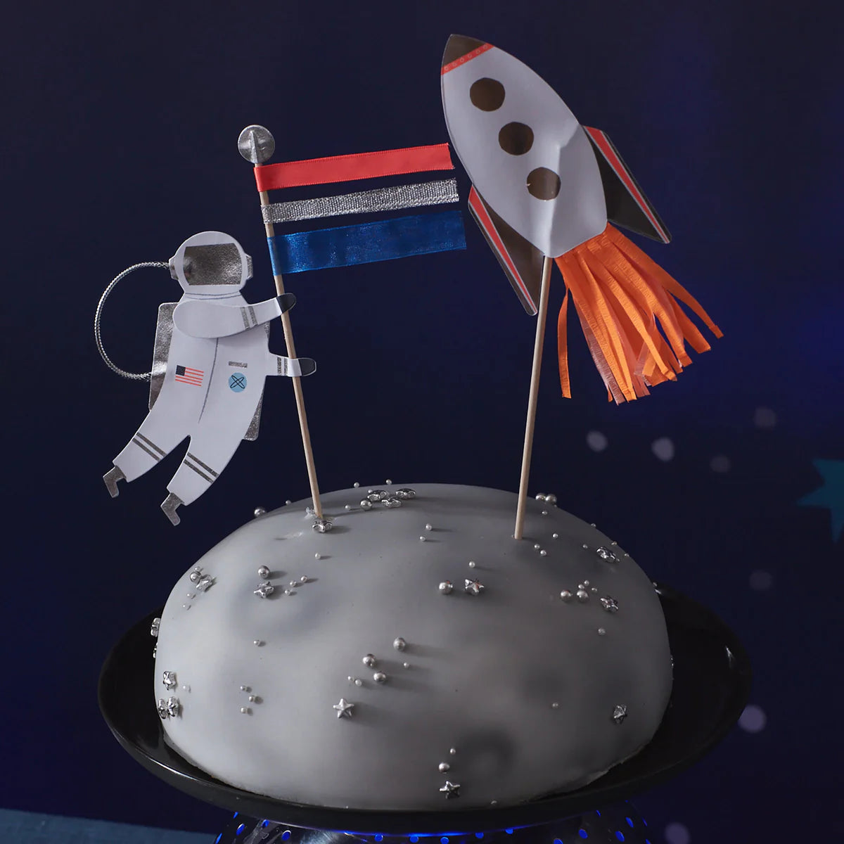 Space Cake Toppers