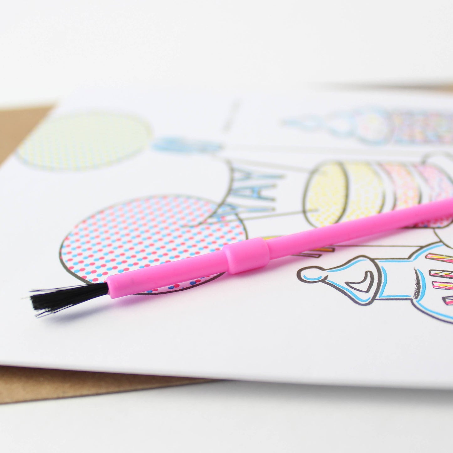 Paint With Water Card | Sweet Table