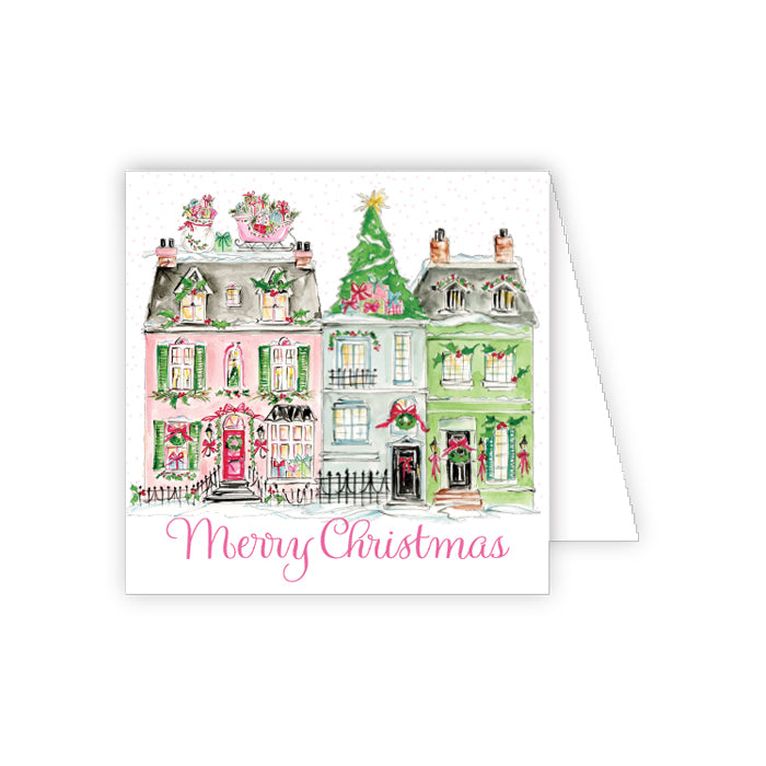 Enclosure Card Box Set | Pink Snow Village