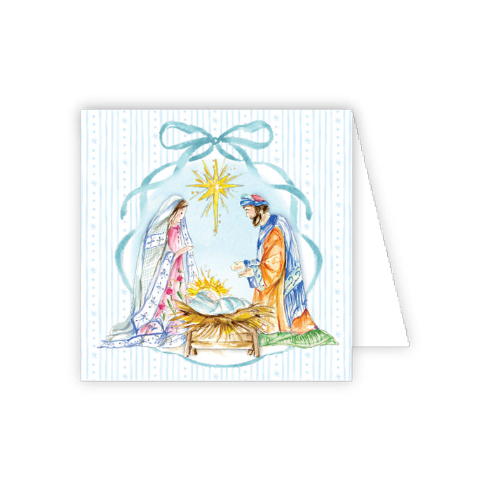Enclosure Card Box Set | Blue Nativity