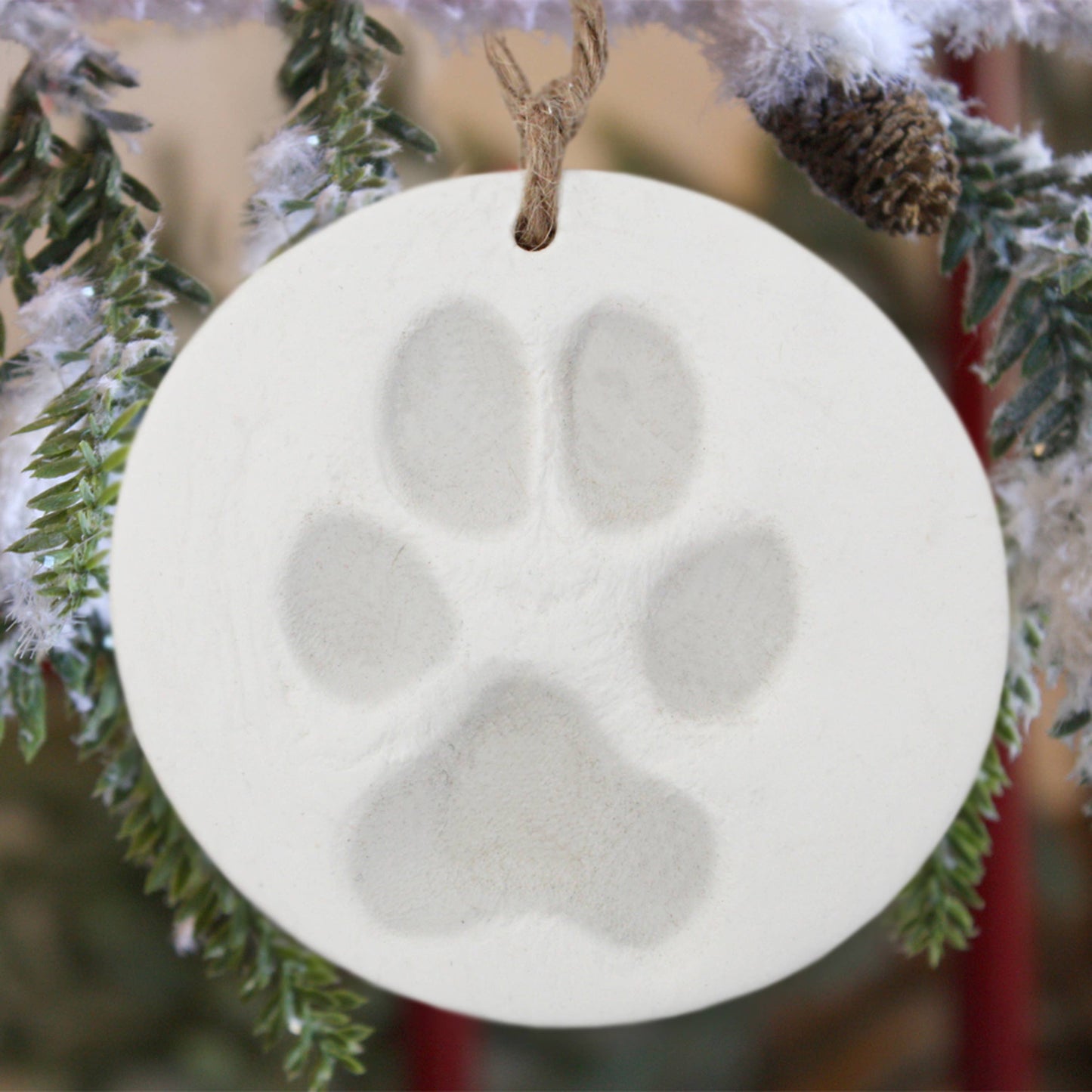 Pawprint Ornament