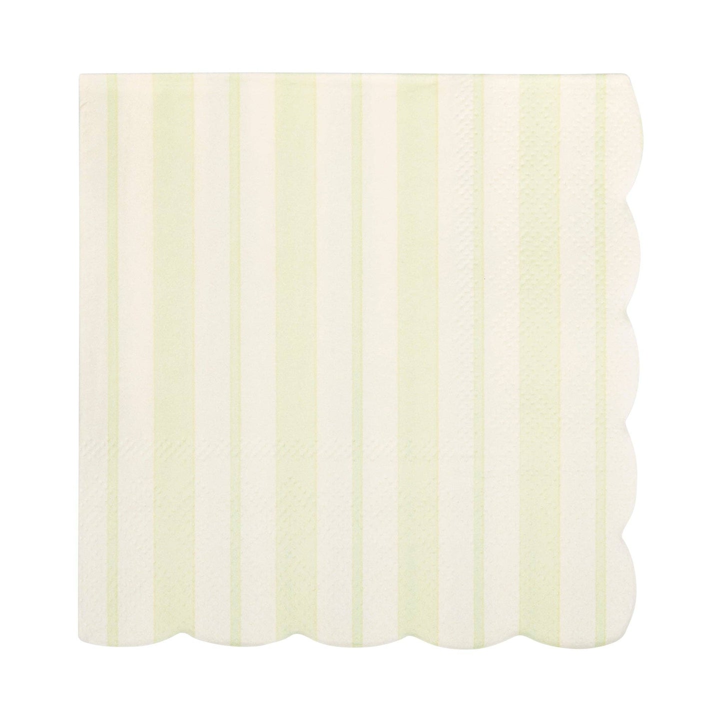 Striped Scallop Napkin Set
