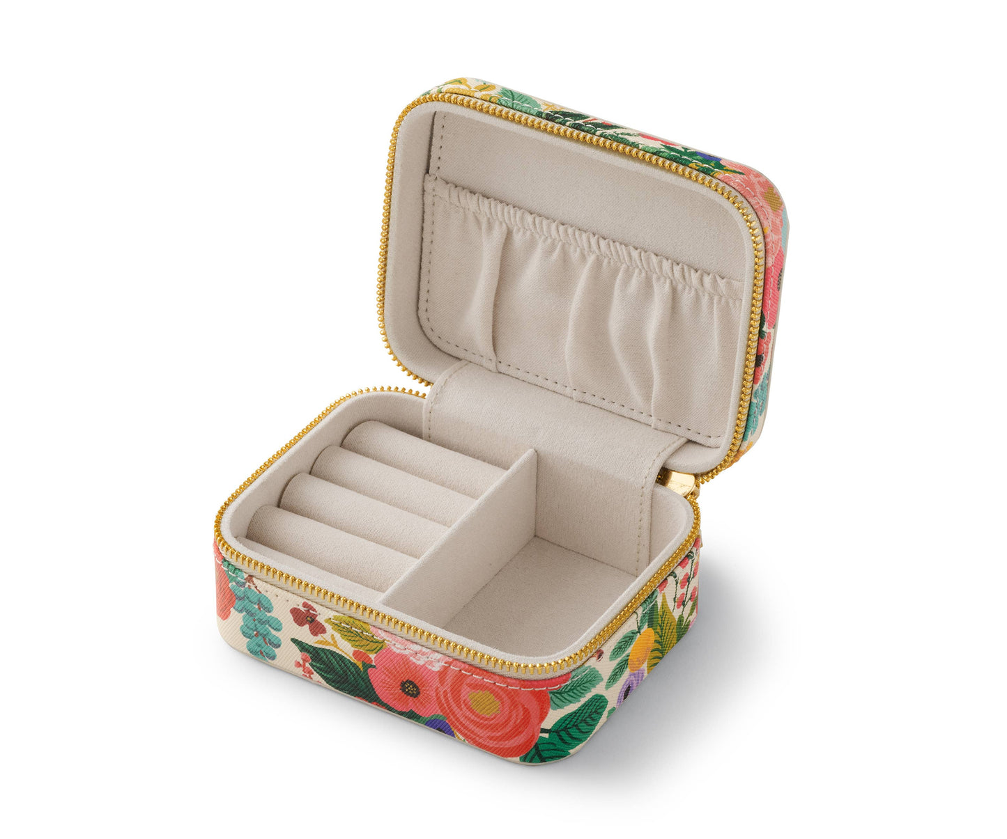 Garden Party Travel Jewelry Case