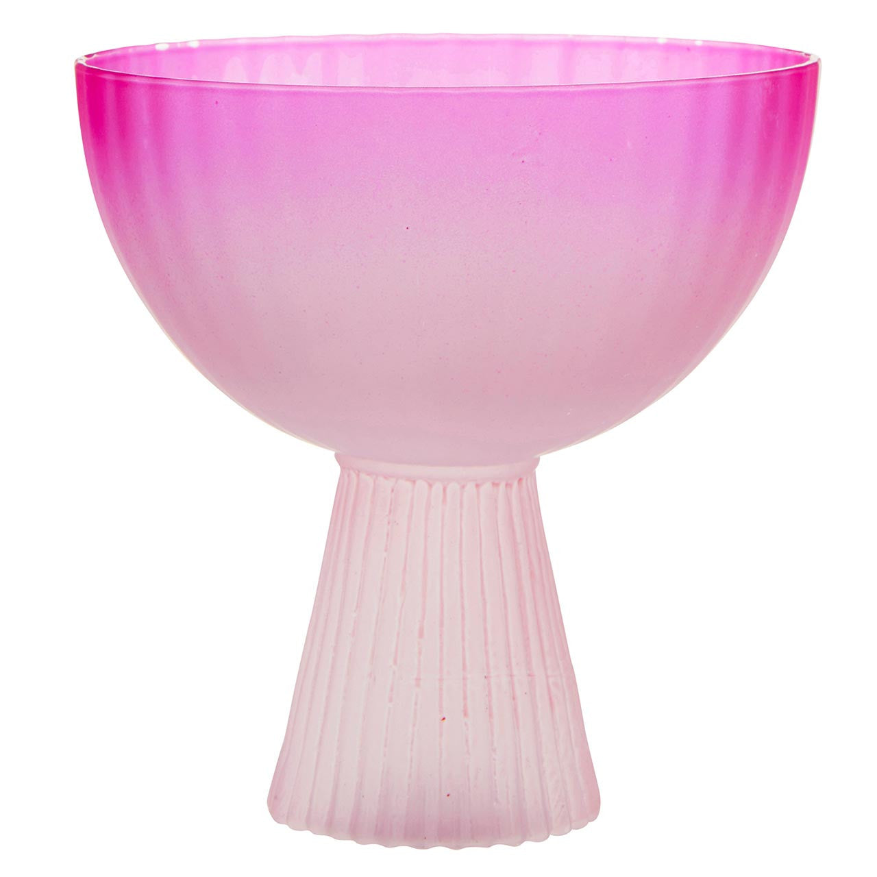 Coupe Glass | Hot Pink