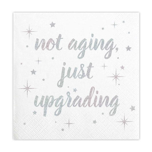 Foil Embossed Beverage Napkin | Not Aging