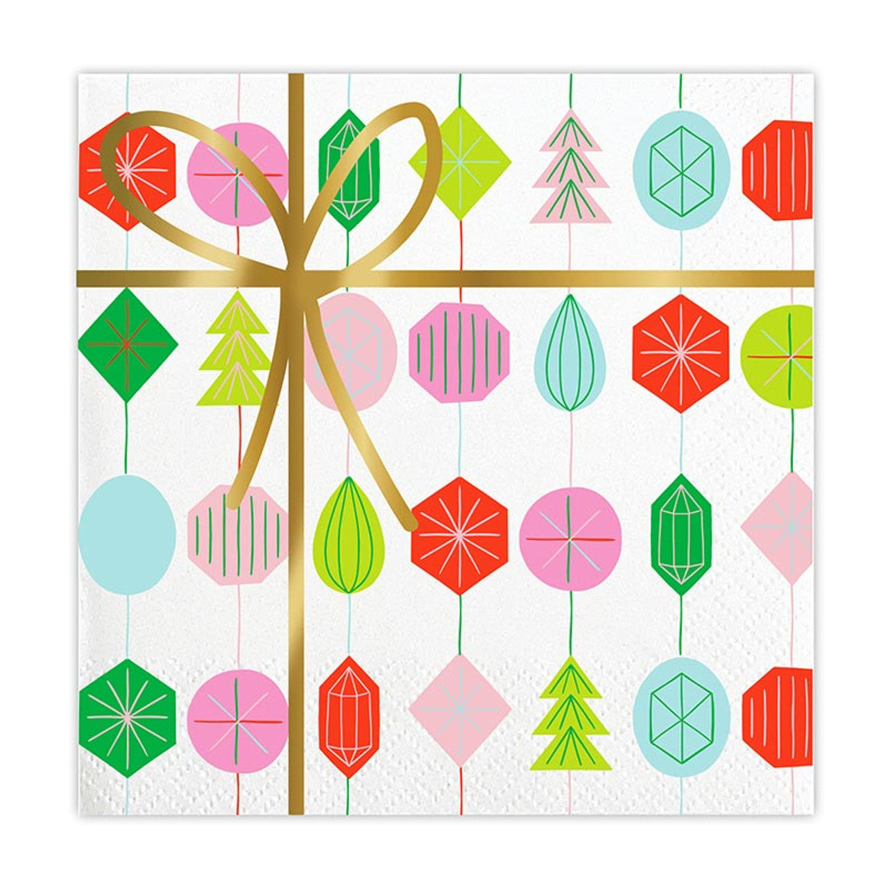 Foil Beverage Napkins | Ornaments