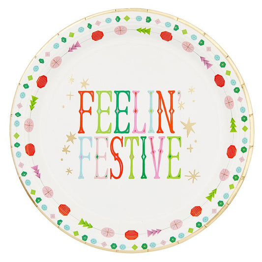 Paper Plates | Feelin Festive