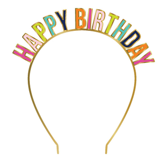 Headband | Happy Birthday Multicolor