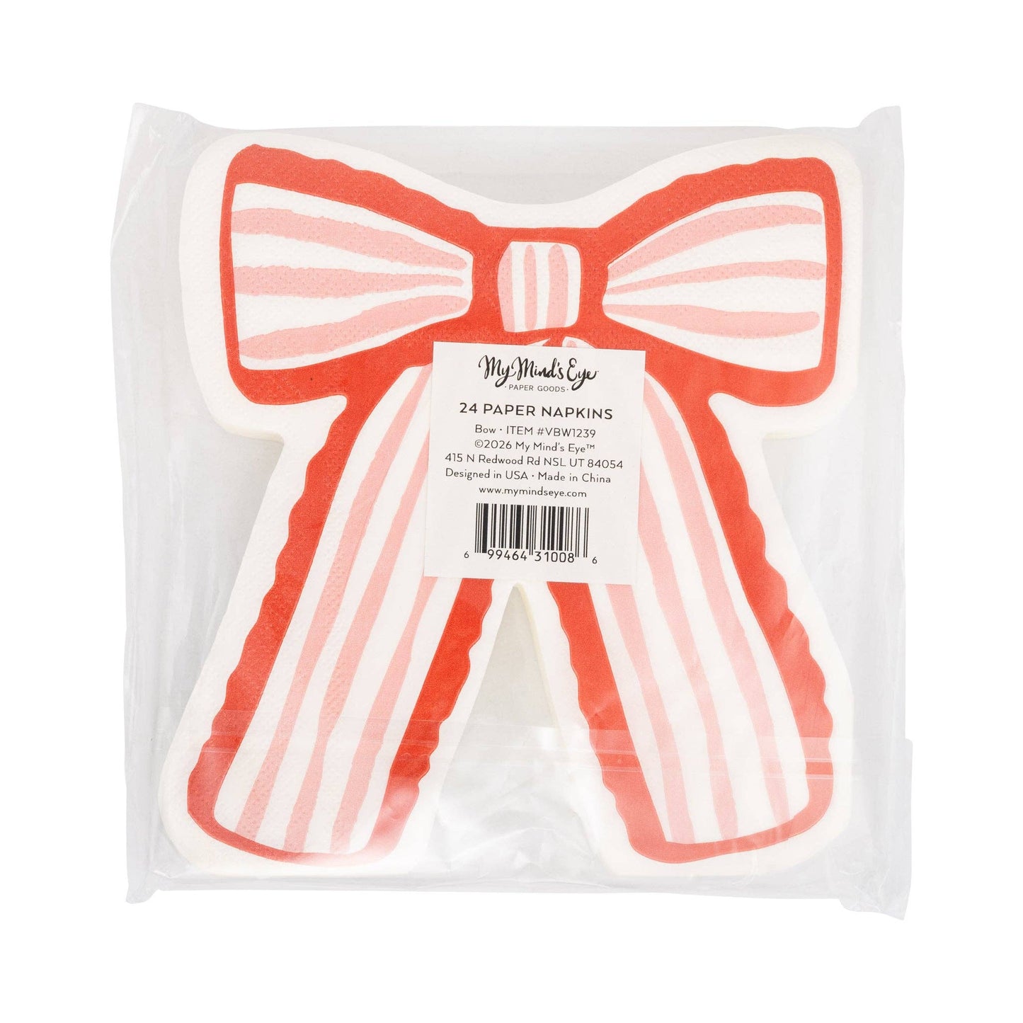 Bow Shaped Dinner Napkin