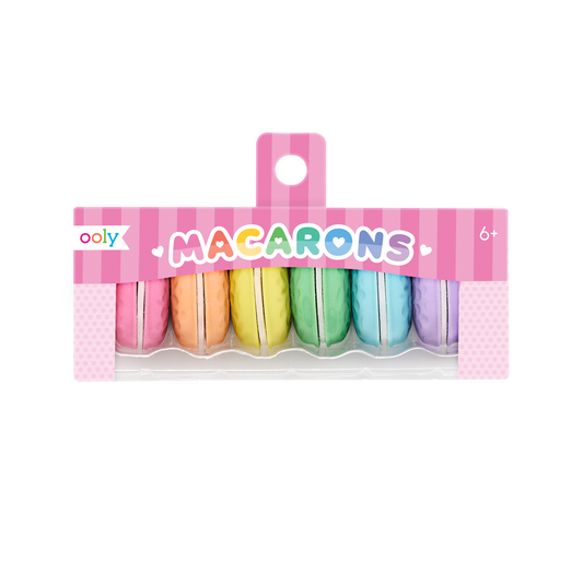 Macarons Vanilla Scented Erasers