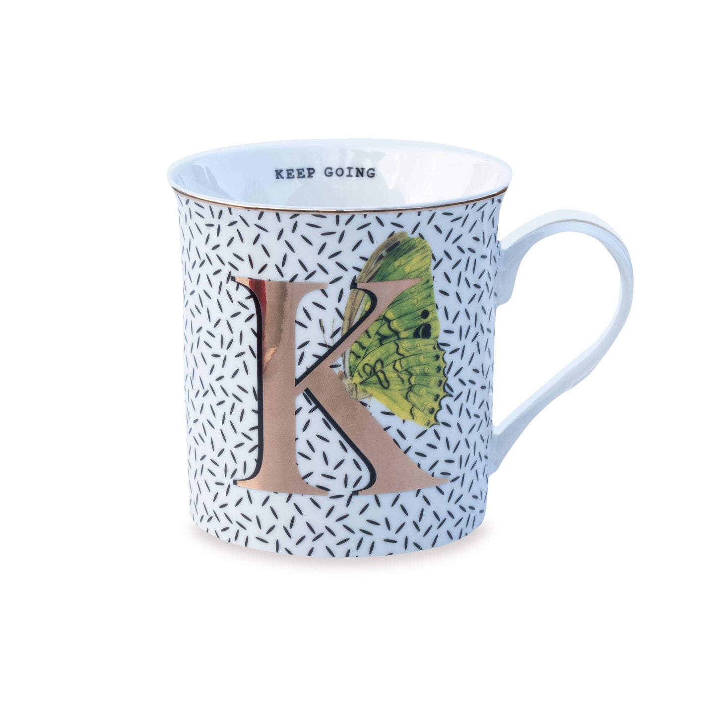 The Gold Edition Alphabet Mugs: H for Happy