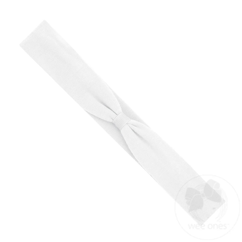 Add-a-Bow Cotton Jersey Hair Wrap