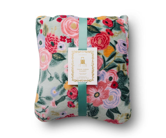 Garden Party Travel Fleece Blanket