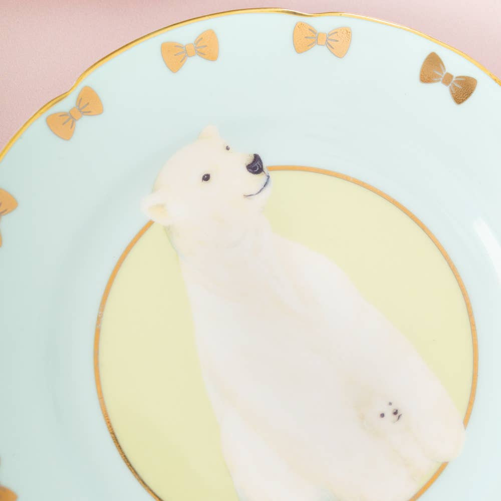 Squirrel/Doggie/Mousey/Polar Bear Tea Plates