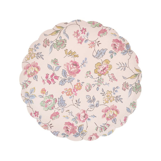 Pink Chintz Side Plates
