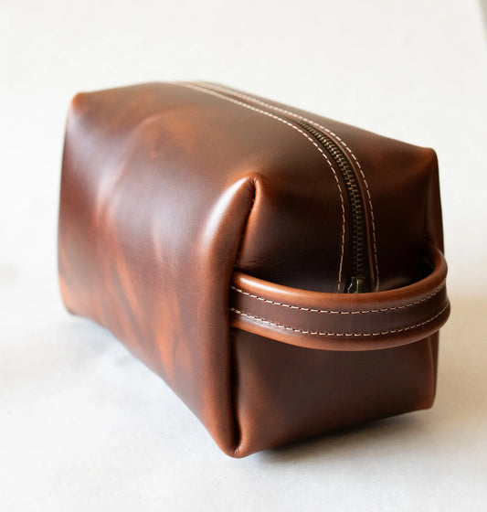 Leather Dopp kit